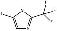 Thiazole, 5-iodo-2-(trifluoromethyl)- Structure