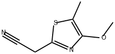 2-(4-methoxy-5-methyl-1,3-thiazol-2-yl)acetonitrile Structure