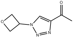 1-[1-(oxetan-3-yl)-1H-1,2,3-triazol-4-yl]ethan-1-one 구조식 이미지