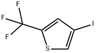 4-iodo-2-(trifluoromethyl)thiophene Structure