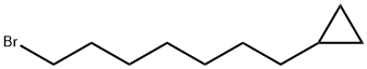 (7-bromoheptyl)cyclopropane Structure