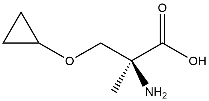 O-Cyclopropyl-2-methylserine Structure