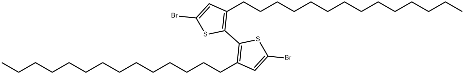 2,?2'-?Bithiophene, 5,?5'-?dibromo-?3,?3'-?didodecyl- Structure