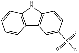 9H-carbazole-3-sulfonyl chloride Structure