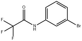 N-(3-Bromophenyl)-2,2,2-trifluoroacetamide Structure