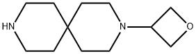 3,9-Diazaspiro[5.5]undecane, 3-(3-oxetanyl)- Structure