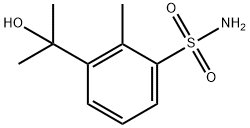 3-(1-Hydroxy-1-methylethyl)-2-methylbenzenesulfonamide Structure