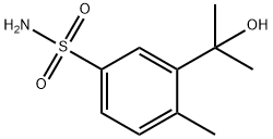 3-(1-Hydroxy-1-methylethyl)-4-methylbenzenesulfonamide Structure