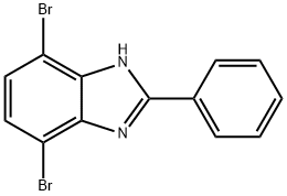 1H-Benzimidazole, 4,7-dibromo-2-phenyl- Structure