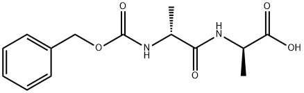 D-Alanine, N-[(phenylmethoxy)carbonyl]-D-alanyl- Structure