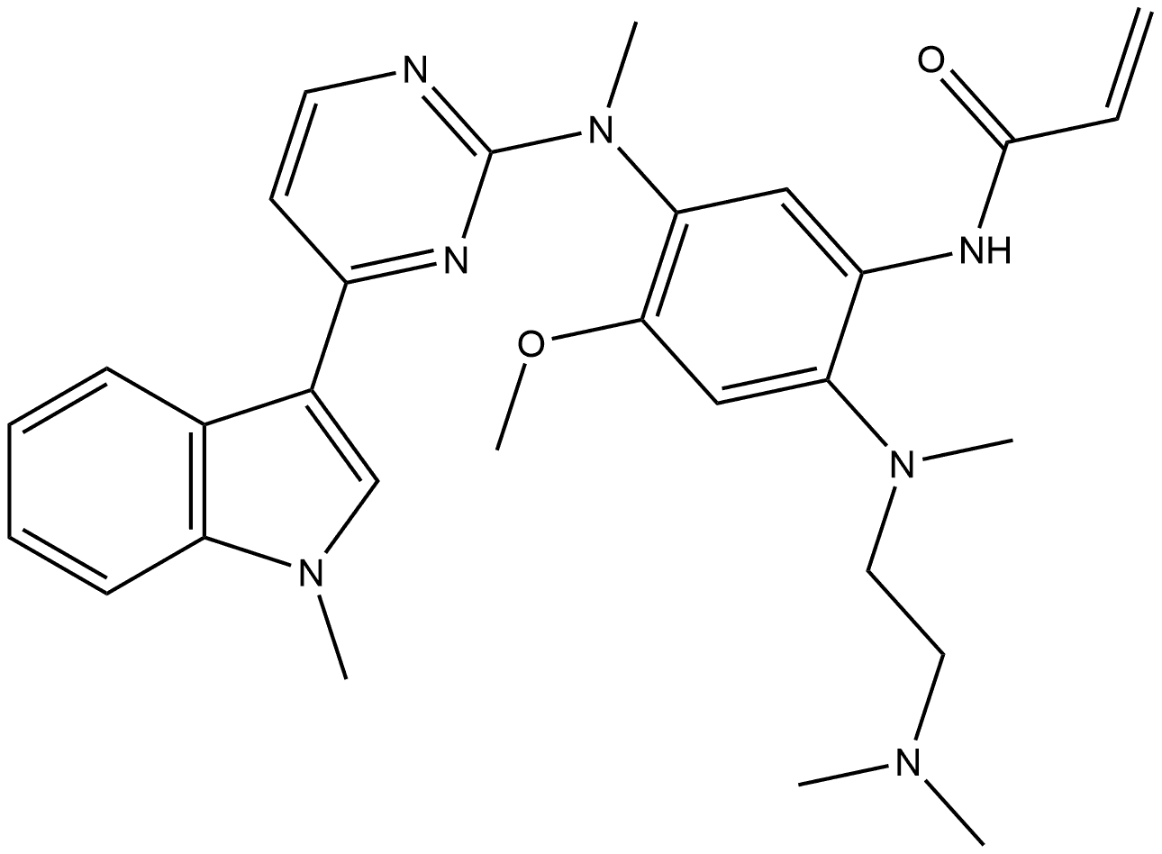 Osimertinib  Impurity B Structure