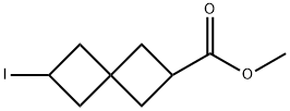 methyl 6-iodospiro[3.3]heptane-2-carboxylate Structure