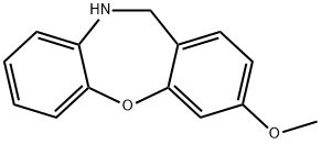 Dibenz[b,f][1,4]oxazepine, 10,11-dihydro-3-methoxy- Structure