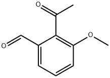 2-acetyl-3-methoxybenzaldehyde Structure