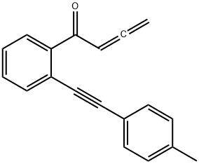 1-[2-[2-(4-Methylphenyl)ethynyl]phenyl]-2,3-butadien-1-one Structure