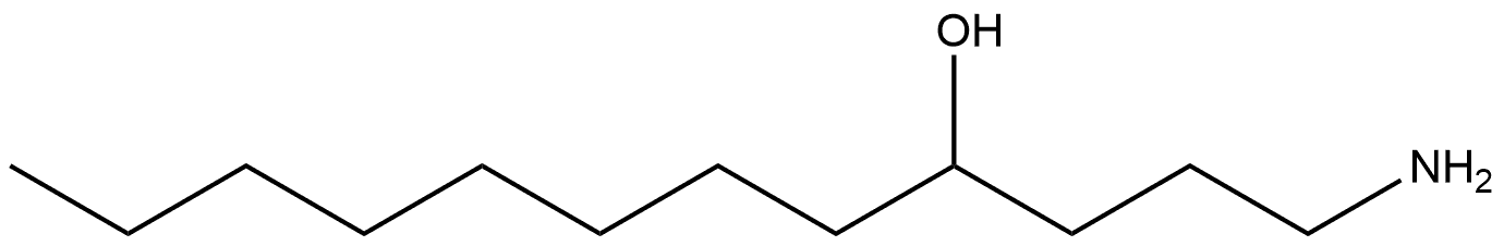 1-Amino-4-dodecanol Structure