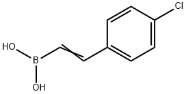 Boronic acid, B-[2-(4-chlorophenyl)ethenyl]- Structure
