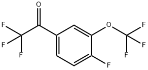 3'-(Trifluoromethoxy)-2,2,2,4'-tetrafluoroacetophenone Structure