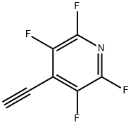 4-Ethynyl-2,3,5,6-tetrafluoropyridine Structure