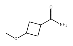 Cyclobutanecarboxamide, 3-methoxy- Structure