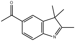 Ethanone, 1-(2,3,3-trimethyl-3H-indol-5-yl)- 구조식 이미지