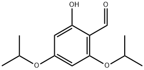 Benzaldehyde, 2-hydroxy-4,6-bis(1-methylethoxy)- 구조식 이미지