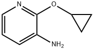 3-Pyridinamine, 2-(cyclopropyloxy)- 구조식 이미지