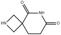 2,6-Diazaspiro[3.5]nonane-5,7-dione Structure