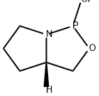 1H,3H-Pyrrolo[1,2-c][1,3,2]oxazaphosphole, 1-chlorotetrahydro-, (3aS)- Structure