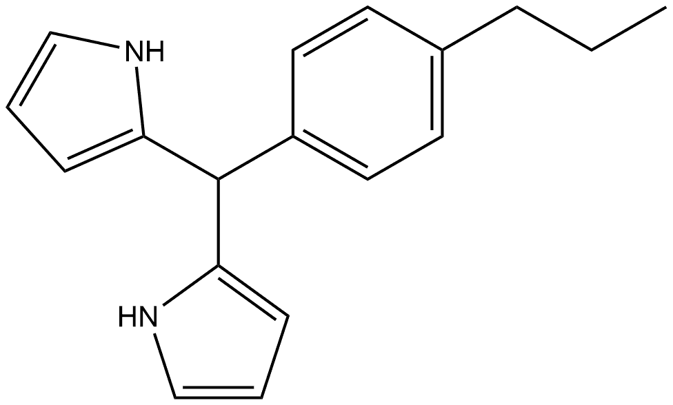 2,2’-[(4-Propylphenyl)methylene]bis(1H-pyrrole) Structure