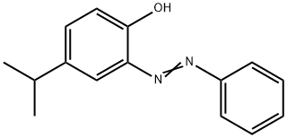 2-[(E)-Phenyldiazenyl]-4-(propan-2-yl)phenol Structure
