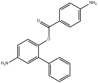 [1,1'-Biphenyl]-2-ol, 5-amino-, 2-(4-aminobenzoate) Structure