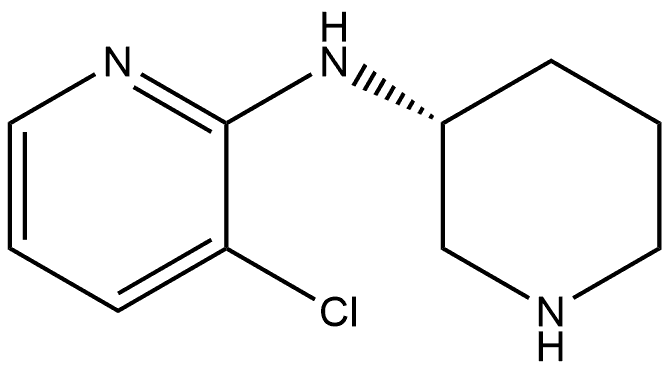 (R)-3-chloro-N-(piperidin-3-yl)pyridin-2-amine Structure