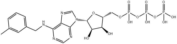 6-(3-MeBn)-ATP Structure