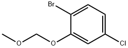 1-bromo-4-chloro-2-(methoxymethoxy)benzene Structure