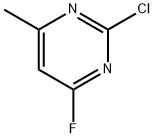 Pyrimidine, 2-chloro-4-fluoro-6-methyl- 구조식 이미지