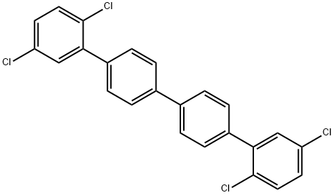 2,2''',5,5'''-Tetrachloro-p,p-quaterphenyl Structure