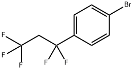 1-bromo-4-(1,1,3,3,3-pentafluoropropyl)benzene Structure