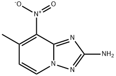 7-methyl-8-nitro-[1,2,4]triazolo[1,5-a]pyridin-2-amine Structure