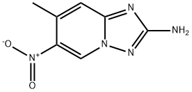 7-methyl-6-nitro-[1,2,4]triazolo[1,5-a]pyridin-2-amine Structure