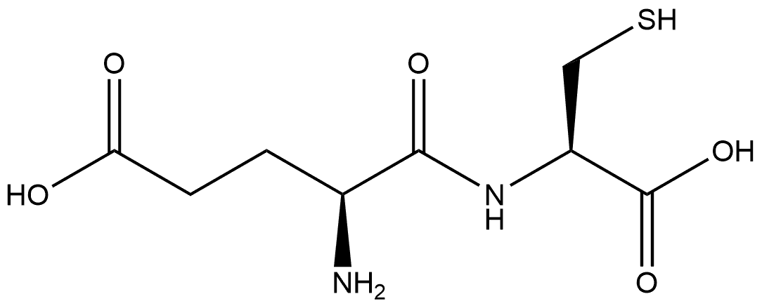 L-Cysteine, L-α-glutamyl- 구조식 이미지