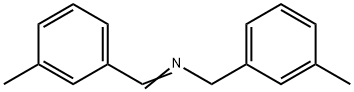 Benzenemethanamine, 3-methyl-N-[(3-methylphenyl)methylene]- Structure