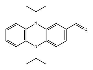 2-Phenazinecarboxaldehyde, 5,10-dihydro-5,10-bis(1-methylethyl)- Structure