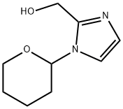 1H-Imidazole-2-methanol, 1-(tetrahydro-2H-pyran-2-yl)- Structure