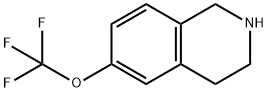Isoquinoline, 1,2,3,4-tetrahydro-6-(trifluoromethoxy)- Structure