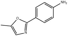 Benzenamine, 4-(5-methyl-2-oxazolyl)- Structure