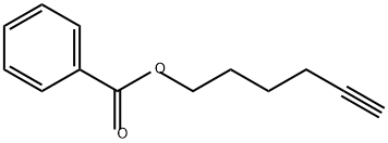 5-Hexyn-1-ol, 1-benzoate Structure