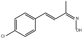 3-Buten-2-one, 4-(4-chlorophenyl)-, oxime, (2Z,3E)- Structure