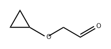 Acetaldehyde, 2-(cyclopropyloxy)- 구조식 이미지