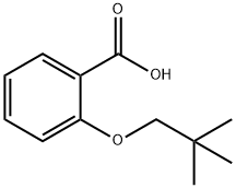 2-(2,2-Dimethylpropoxy)benzoic acid Structure